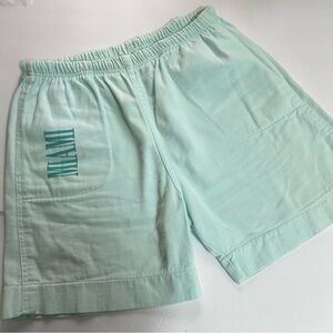 Gear For Sports Light Green Women’s Athletic Shorts Size L Elastic Waist USA